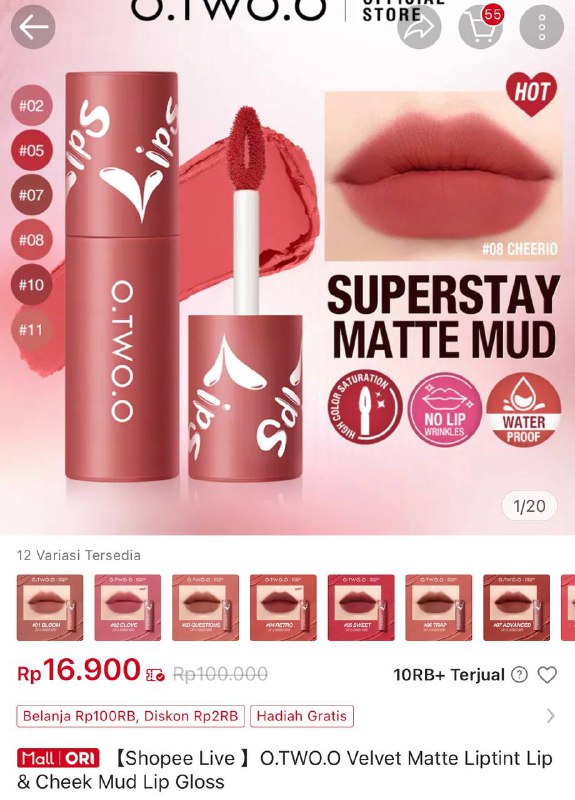 gasss lip matte