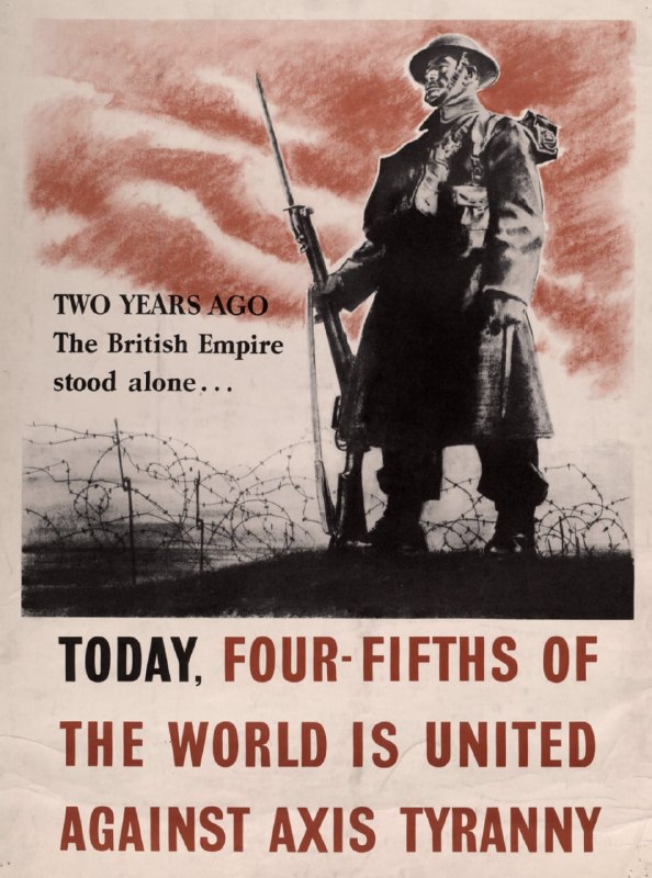 'Two years ago the British Empire …