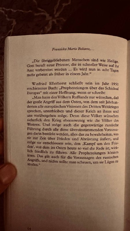 Prophezeiungen zum 3. Weltkrieg