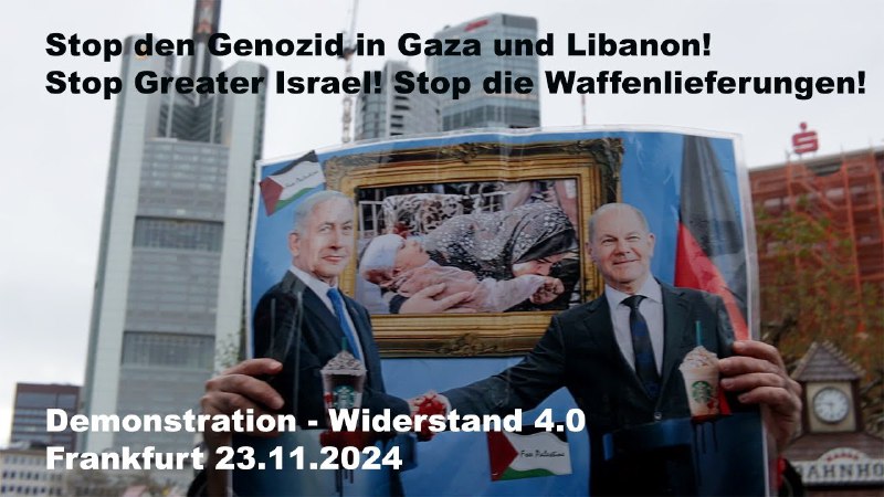 **Stop den Genozid in Gaza und …