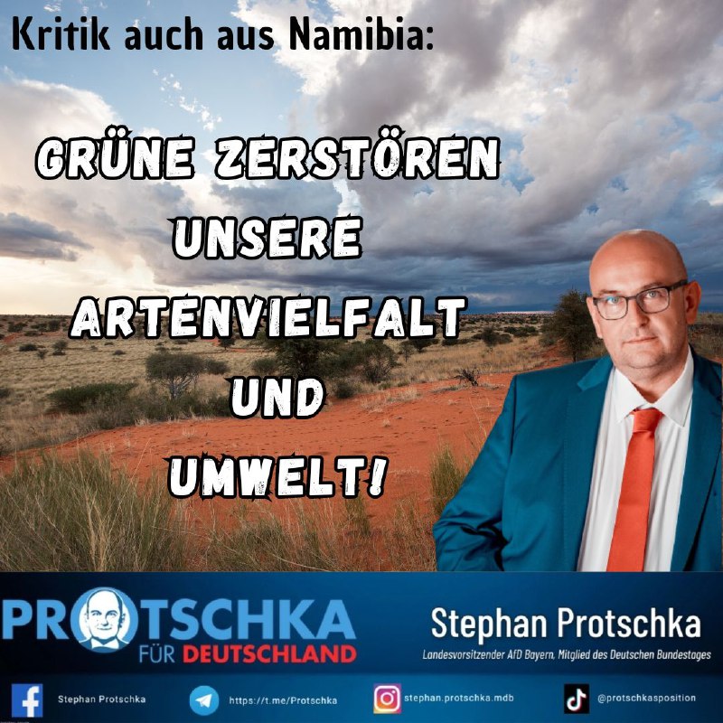 Umweltschützer aus Namibia werfen den Grünen …