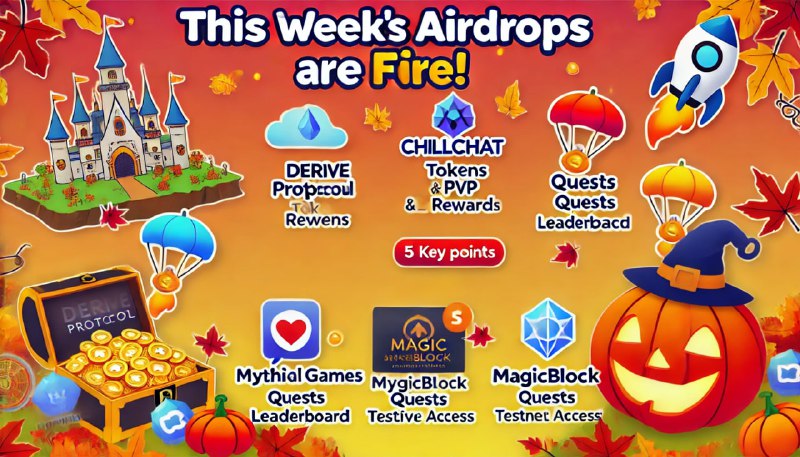 ***?*** This week’s airdrops are on …