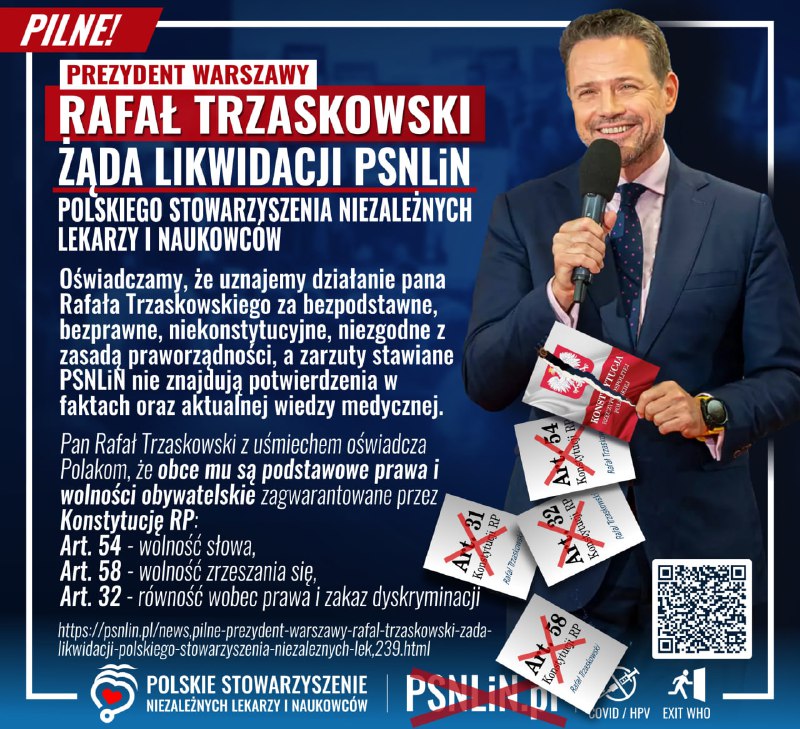 ***🟥******🟥***PILNE!!! Prezydent Warszawy Rafał Trzaskowski żąda …