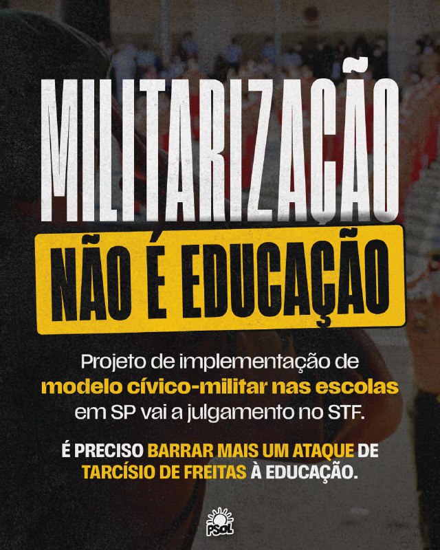 As escolas cívico-militares não são solução. …