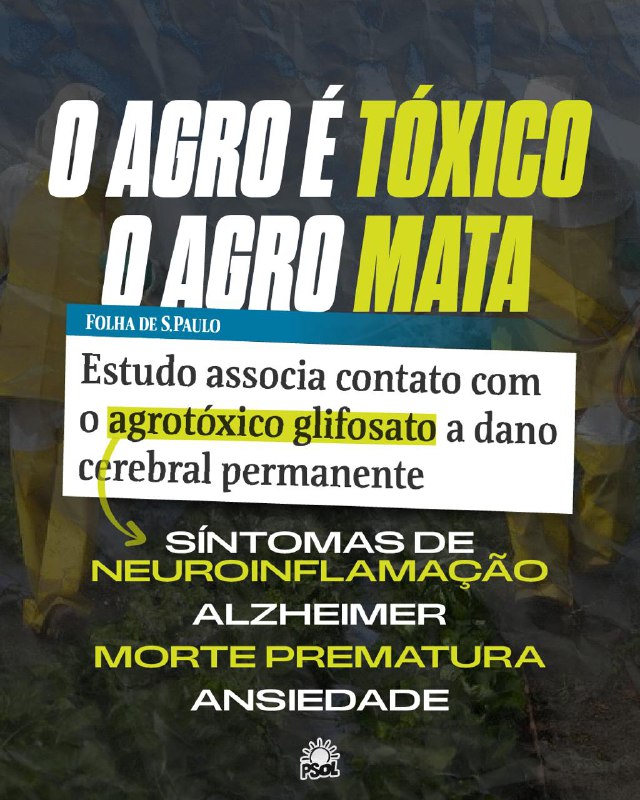 Incentivar o uso de agrotóxicos é …