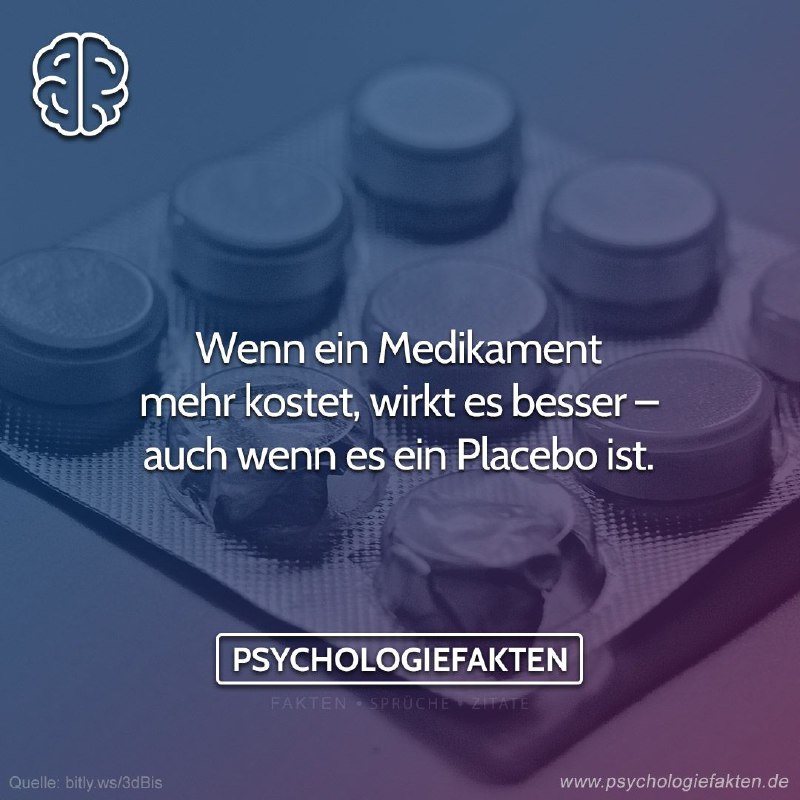 Wenn ein Medikament mehr kostet, wirkt …