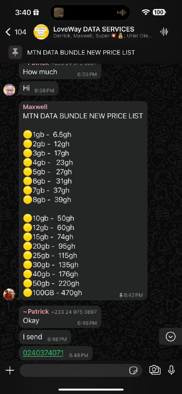 Affordable data here.