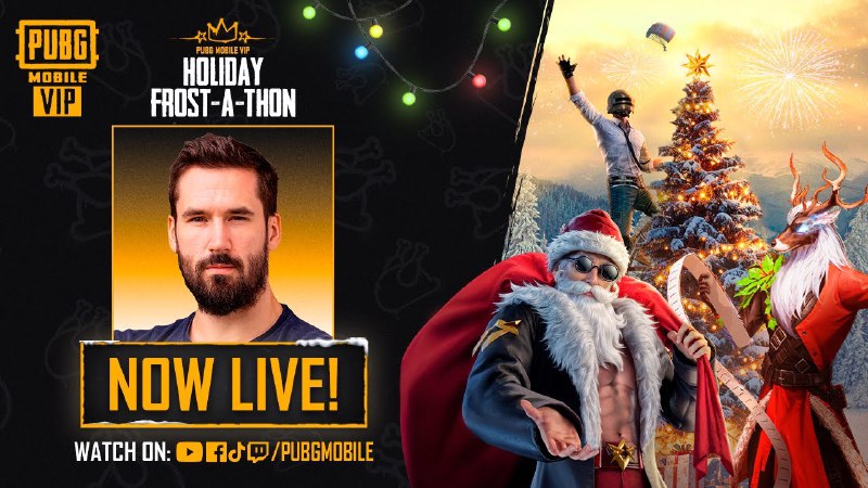 PUBG MOBILE VIP Holiday Frost-a-Thon: Santa's …