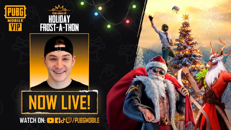 PUBG MOBILE VIP Holiday Frost-a-Thon: Winter …