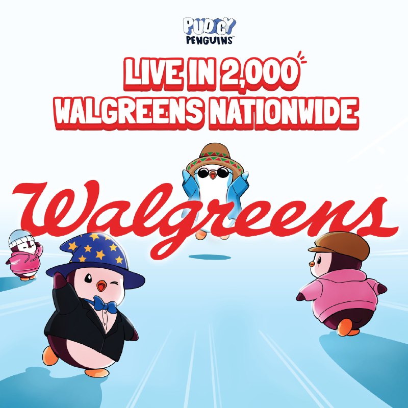 Pudgy Toys are now in 2,000 …
