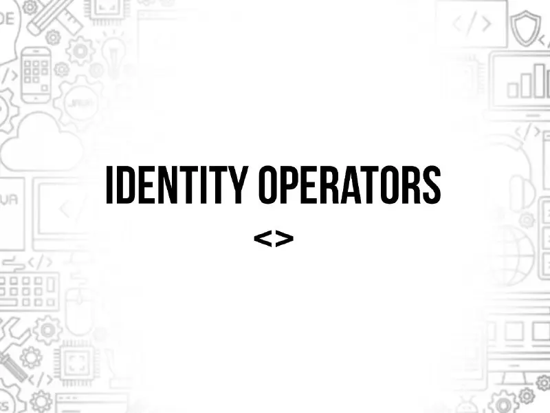 *****📌*** Identity Operators
