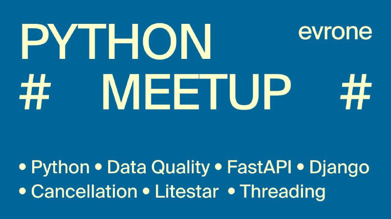 **Python meetup