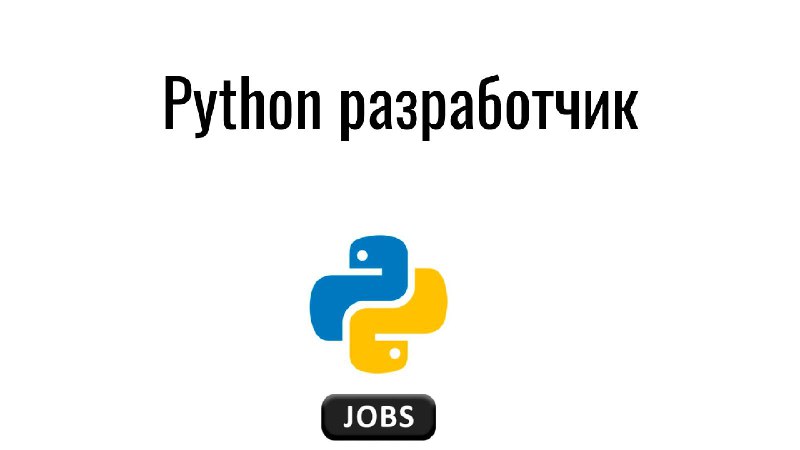 **Python разработчик**