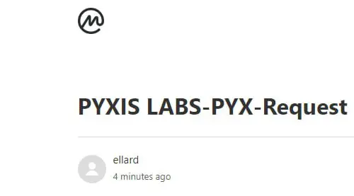 ***📢*** Announcement: Registration of Pyxis Labs …