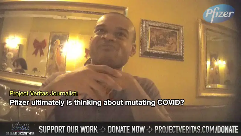 VIDEO JETZT IM INTERNET: Pfizer-Direktor sagt vor der Kamera, dass sie das COVID-19-Virus "mutieren", um die Ansteckungsgefahr zu erhöhen. UNGLAUBLICH!