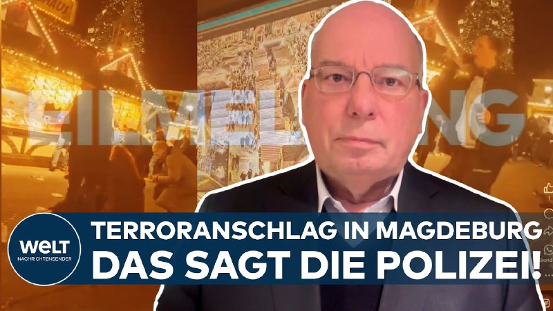 TERRORANSCHLAG IN MAGDEBURG: Auto rast in …