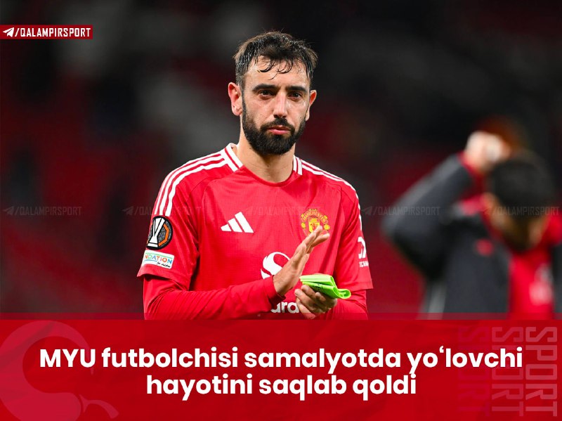 **MYU futbolchisi samalyotda yo‘lovchi hayotini saqlab …