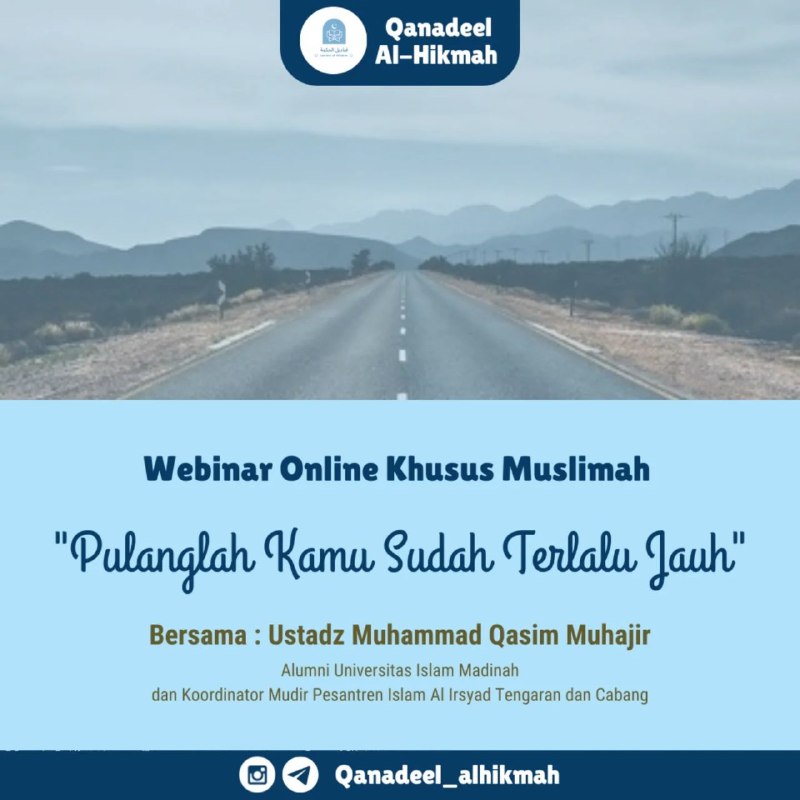 ***🪷*** Webinar Online Khusus Muslimah Gratis …