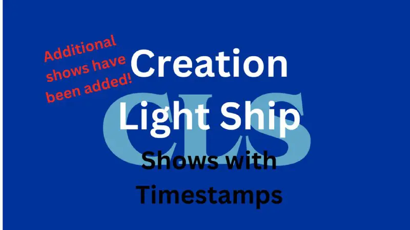 [Creation Light Ship Healing Shows with …