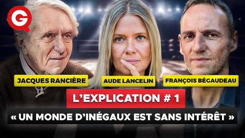 ***🔴***NOUVEAU: « Un monde d'inégaux est …