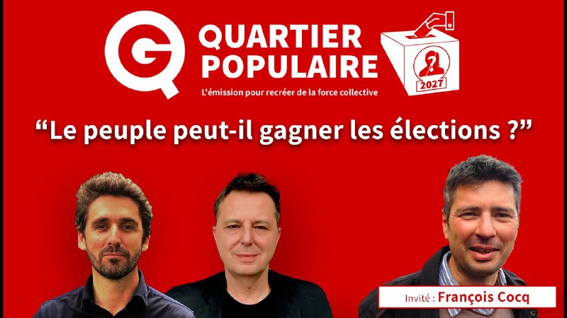 ***🔴***EN DIRECT: « Le peuple peut-il …