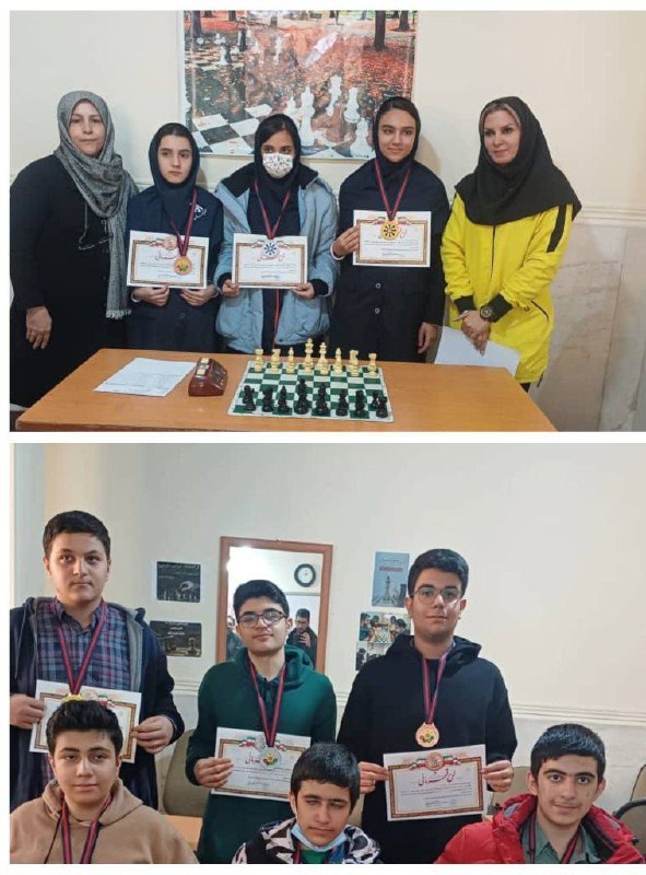 کسب دو عنوان سومی توسط کیارش …