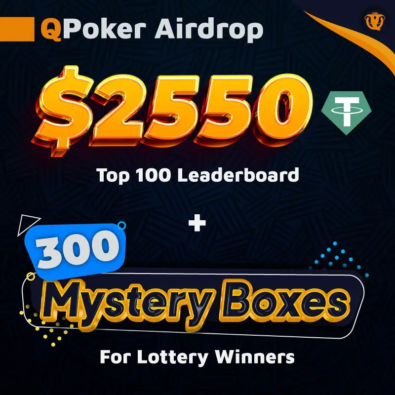 ***🔥*** QPoker's April Airdrop is officially …
