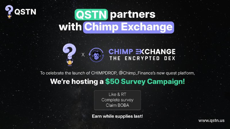 ***?*** QSTN x Chimp Partnership ***?***