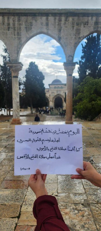 اليوم يخضرُ تربُ الشام مهديةً