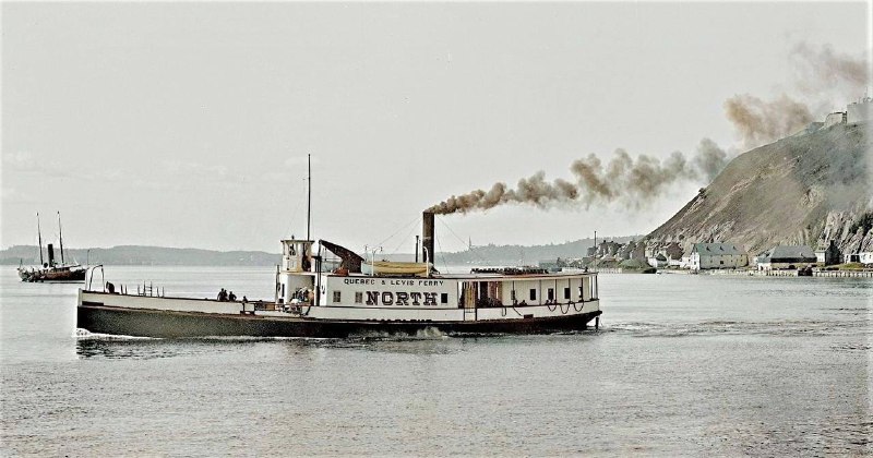 Le "Quebec &amp; Levis Ferry North" …