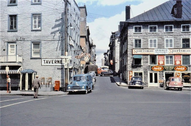 La Rue St-Pierre in 1953 (Jocelyn …