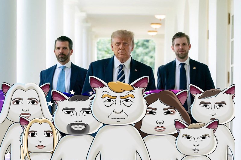 ***😺*** **Cats + Trump family = …