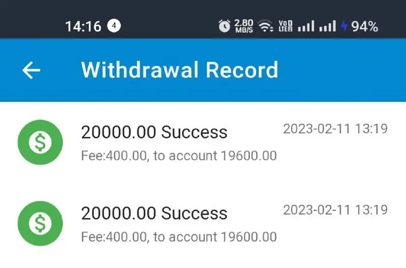 **Today successful withrawal ***😍******😍******😍******😍******😍***Proof