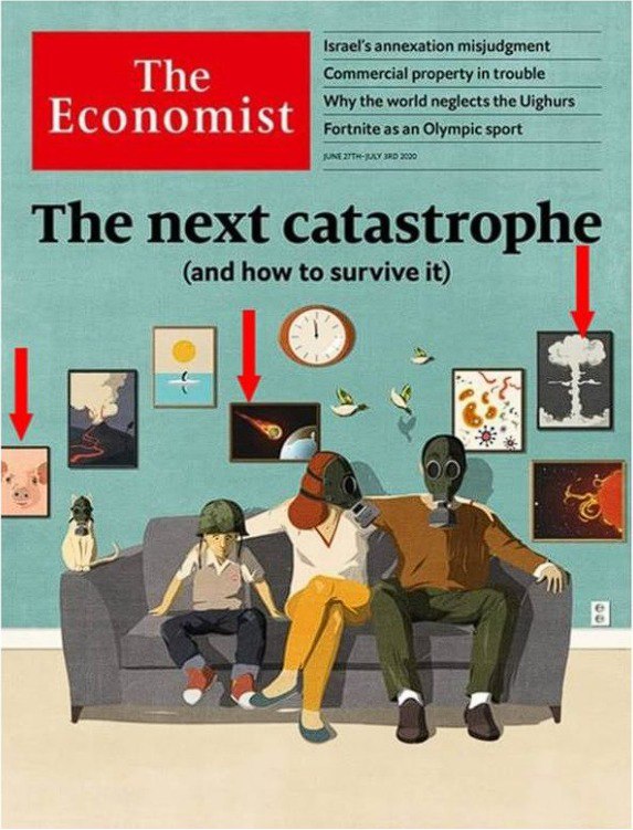 A capa da the economist nos …