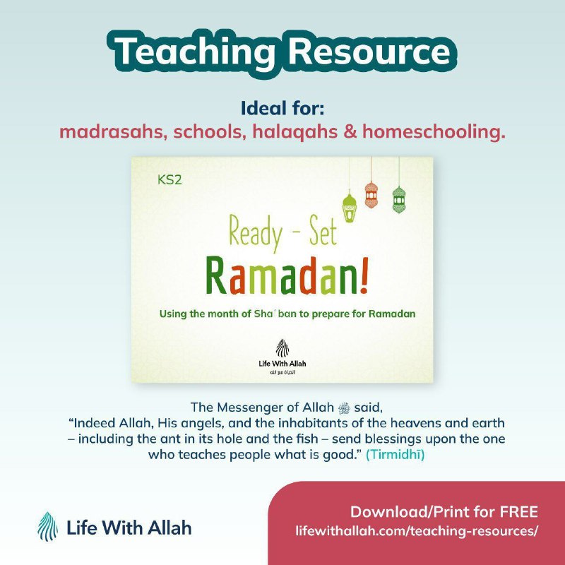 **Teaching Resource - Ready Set Ramadan …