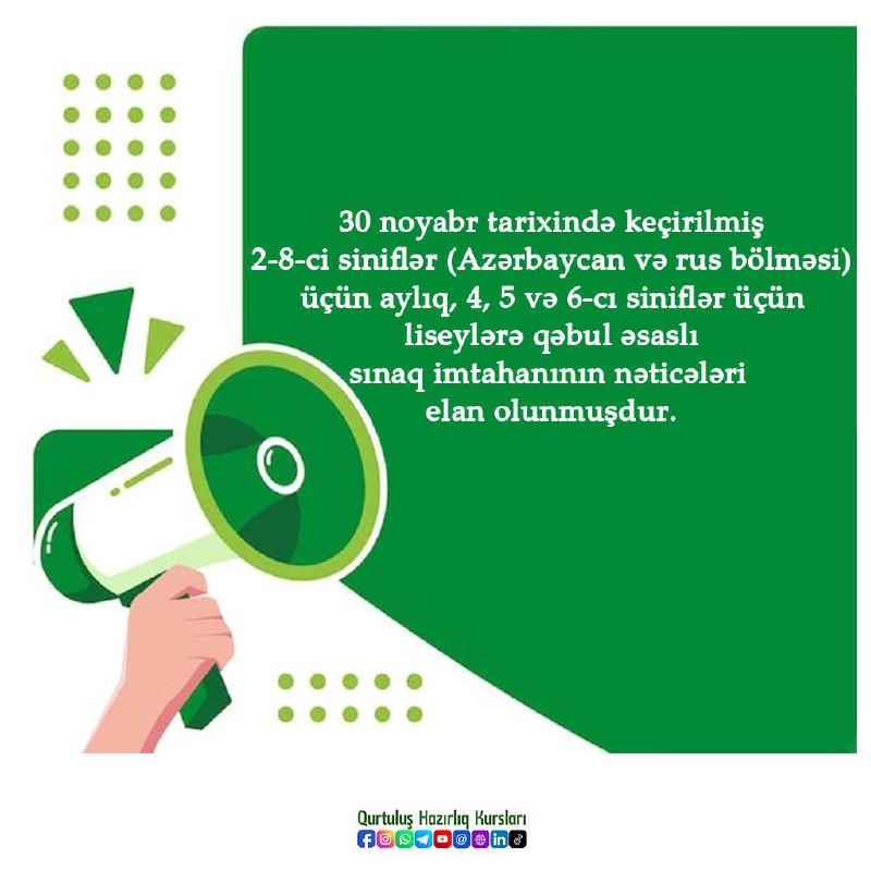 ***🔊***Nəticələrlə ***▶️*** linkə keçid edərək, keçirilmiş …