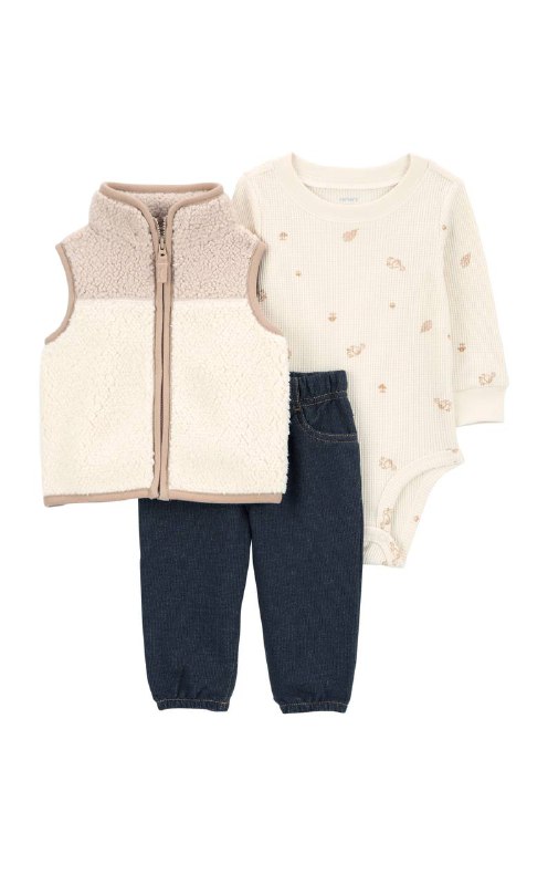 Carter’s baby 3 pieces sherpa little …