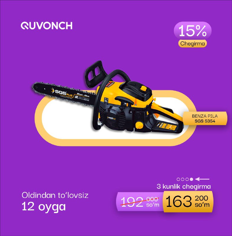 «QUVONCH» nasiya