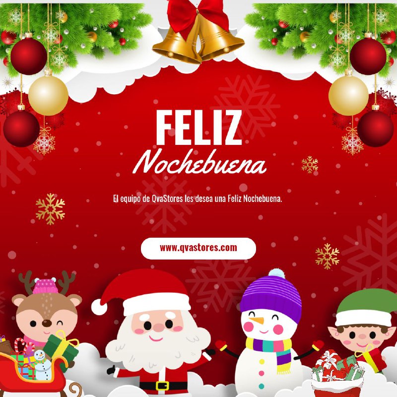 ***?*** QvaStores les desea Feliz Navidad …