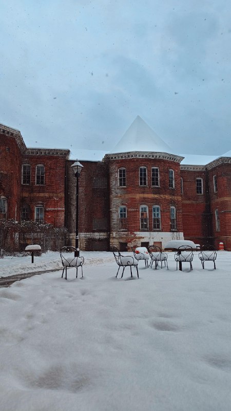 Asylums and snow are my happy …