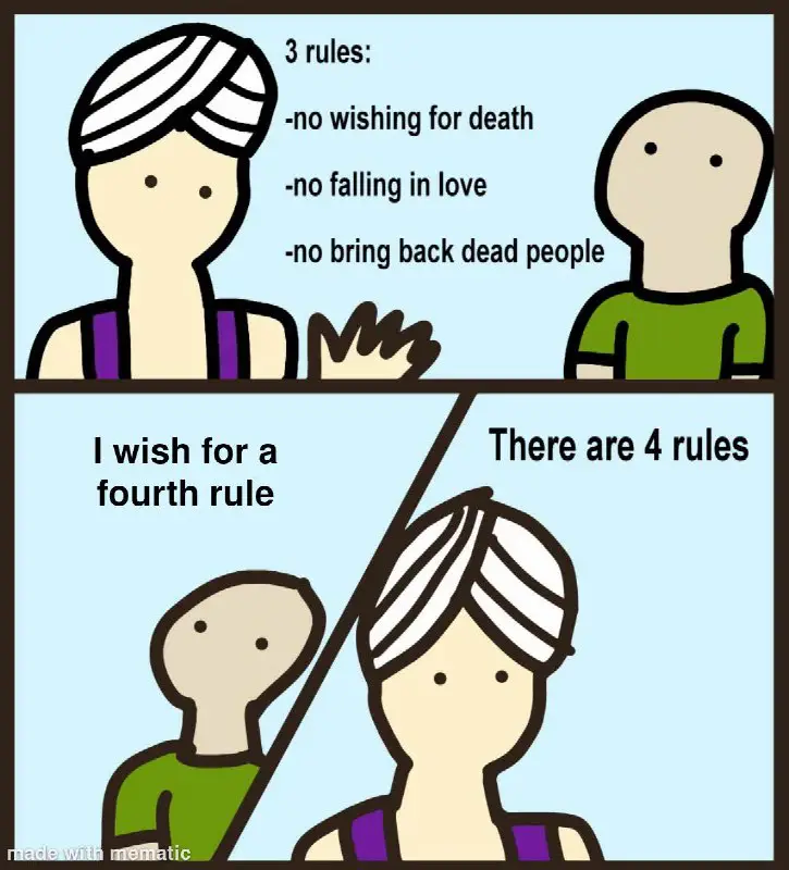 The fourth rule