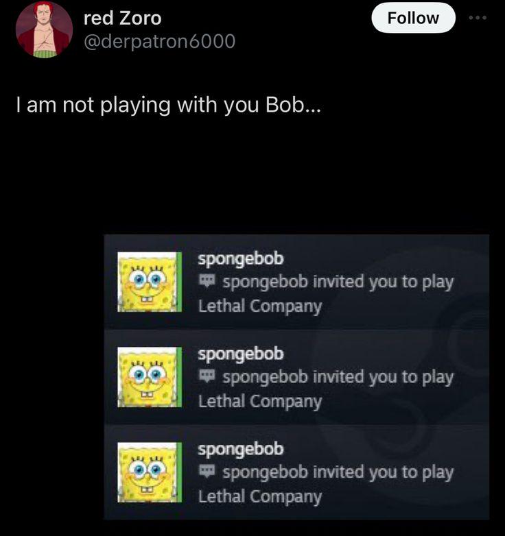 What does Bob want now?