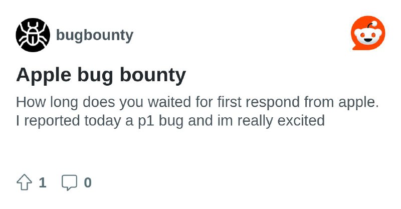 Apple bug bounty