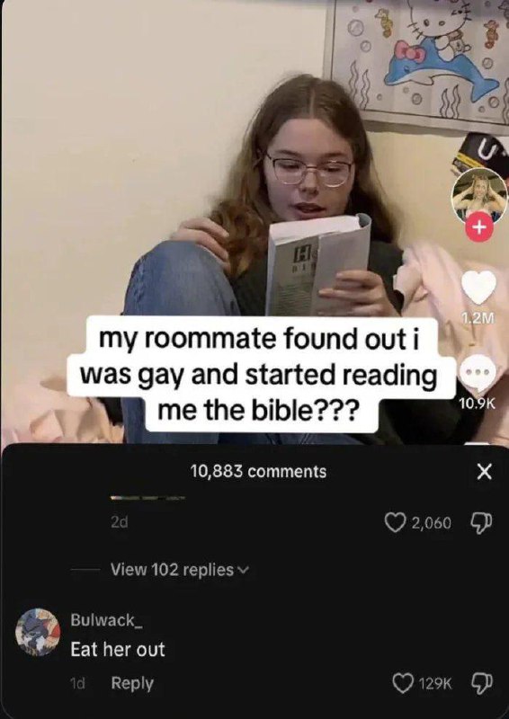 Cursed roomate