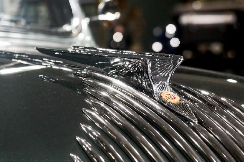 1934 Chrysler Airflow hood ornament. Produced …