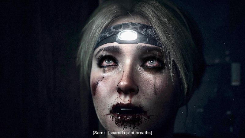 A glitch in 'Until Dawn' remake …