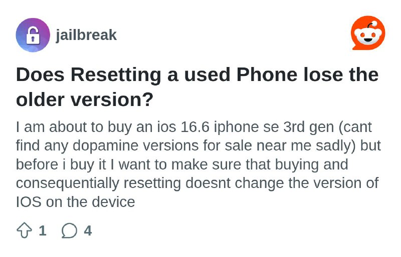 Does Resetting a used Phone lose …