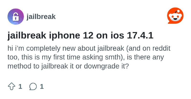 jailbreak iphone 12 on ios 17.4.1