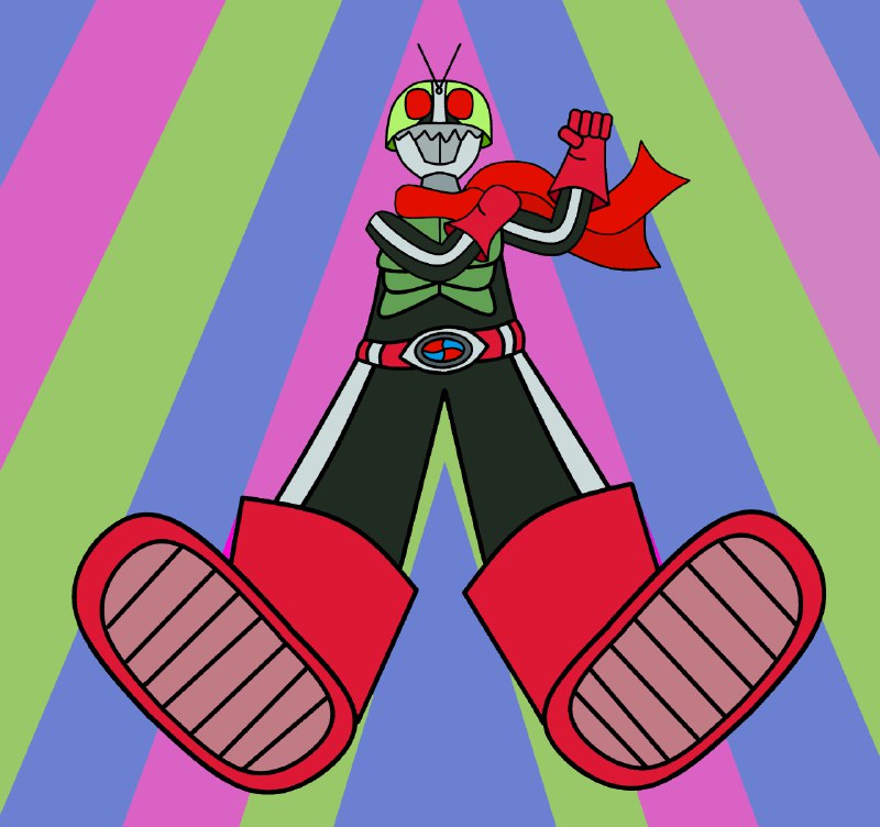 Drawing every main Kamen Rider until …