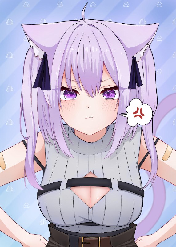 Pouting Nekomiya [Hololive]